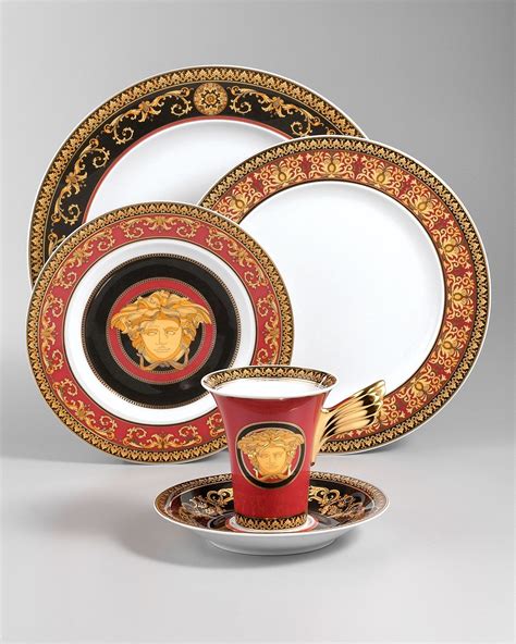 piattino versace medusa|versace dinnerware for sale.